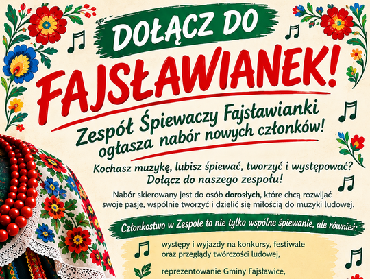 🎶🌺 DOŁĄCZ DO FAJSŁAWIANEK! 🌺🎶