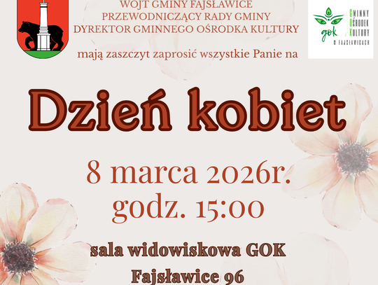 🌷✨ Dzień Kobiet w Gminie Fajsławice✨🌷 🌷✨ Dzień Kobiet w Gminie Fajsławice✨🌷