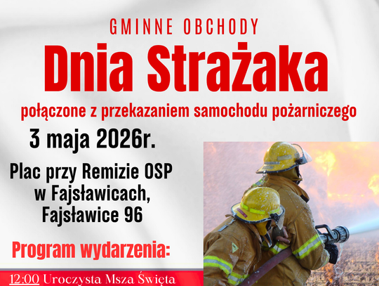 🚒🔥 Gminne Obchody Dnia Strażaka 🔥🚒