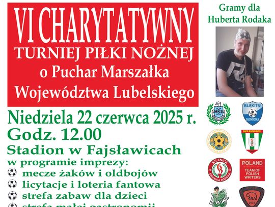 🎉⚽ VI CHARYTATYWNY TURNIEJ PIŁKI NOŻNEJ ⚽🎉