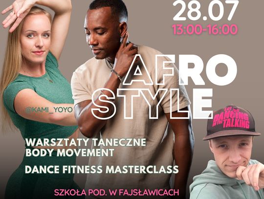 🔥 WARSZTATY TANECZNE BODY MOVEMENT oraz DANCE FITNESS MASTERCLASS 🔥