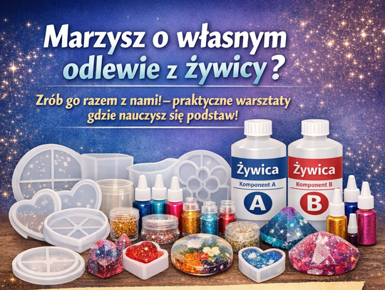 💫 Warsztaty z żywicą epoksydową 💫