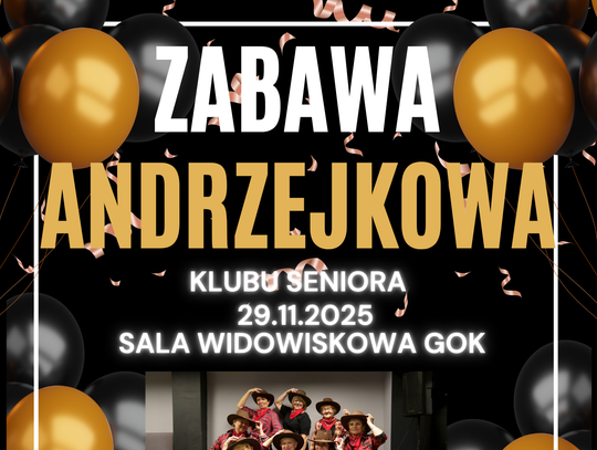 🎉 Zabawa Andrzejkowa Klubu Seniora – taniec, śmiech i wspólna radość!