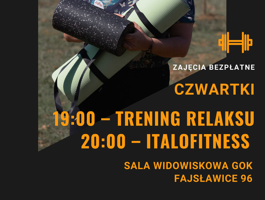 ✨ Zajęcia Fitness w GOK powracają ✨ ✨ Zajęcia Fitness w GOK powracają ✨
