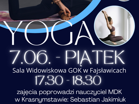 🧘‍♀️ Zajęcia JOGI dla dorosłych 🧘‍♀️