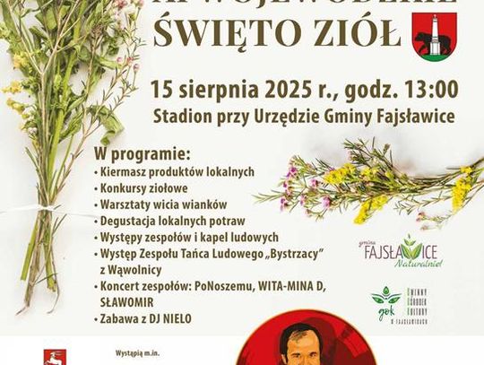 Zapraszamy na XI Wojewódzkie Święto Ziół