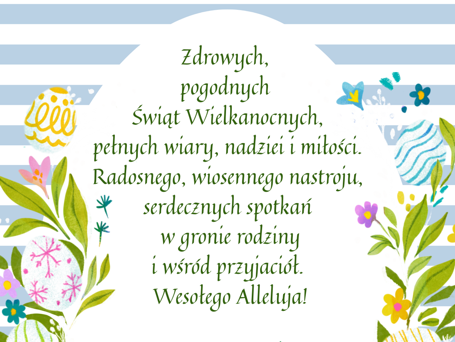 ŻYCZENIA WIELKANOCNE