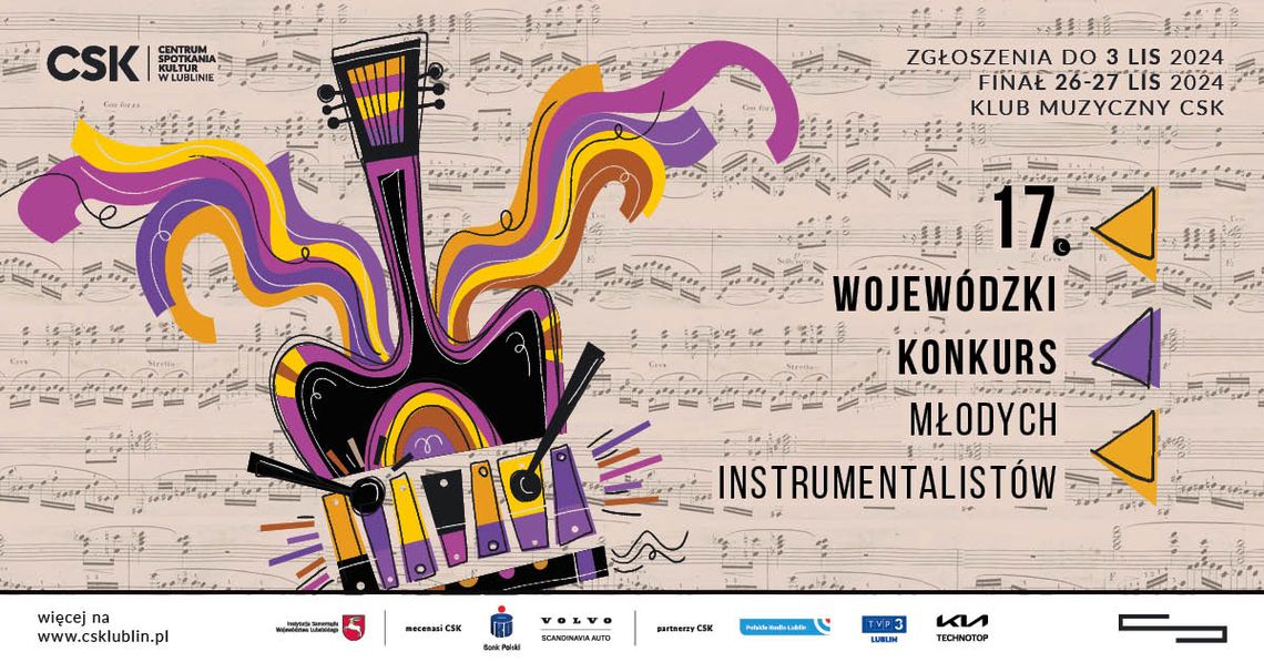 🎷🎺🪕17. Wojewódzki Konkurs Młodych Instrumentalistów🎸🎻🎹 🥁