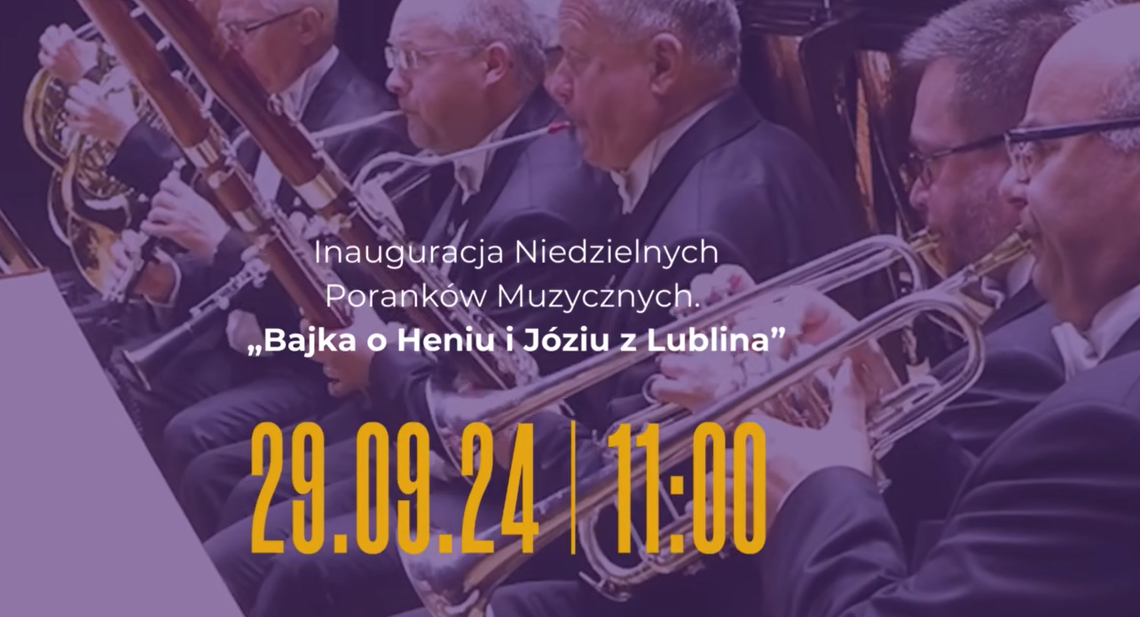 „Bajka o Heniu i Józiu z Lublina” w Filharmonii Lubelskiej