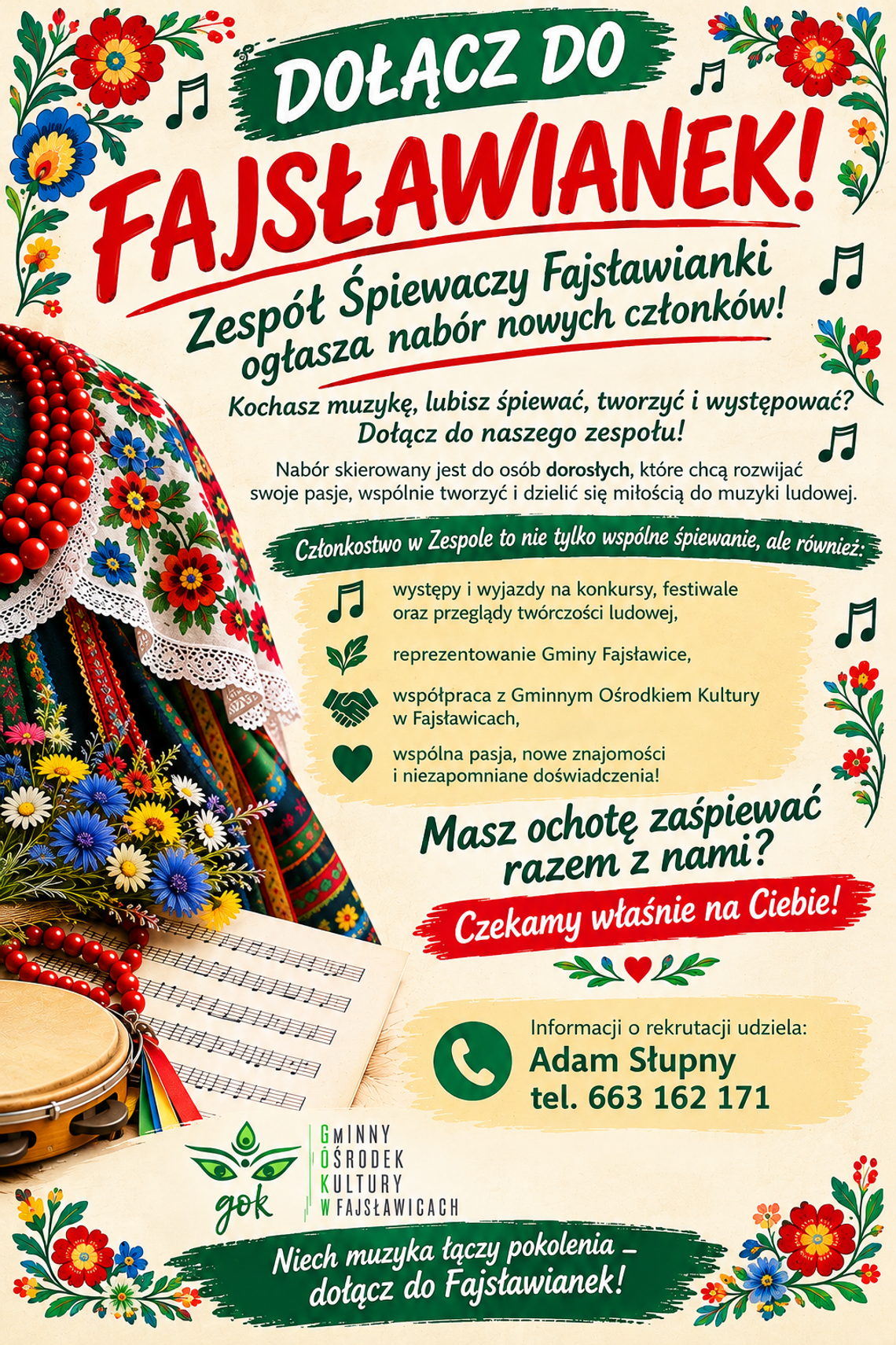 🎶🌺 DOŁĄCZ DO FAJSŁAWIANEK! 🌺🎶