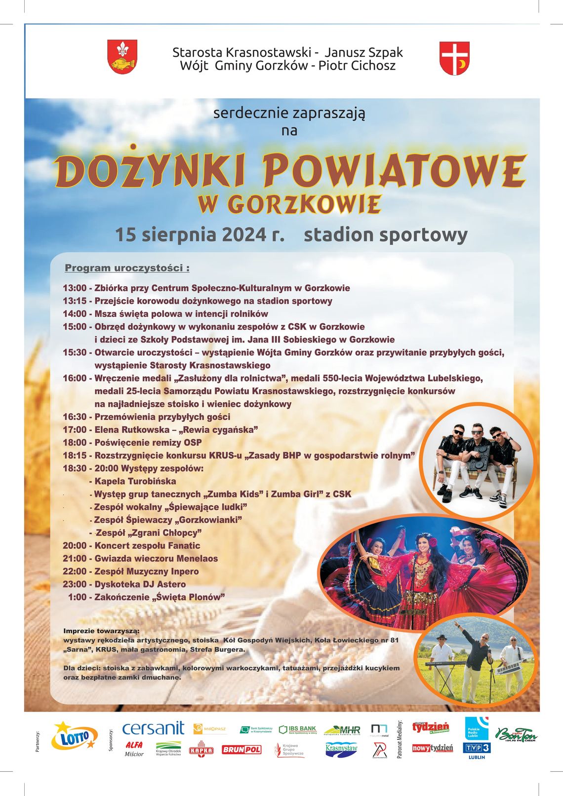 Dożynki Powiatowe w Gorzkowie