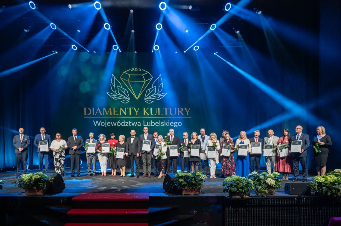💎Gala Finałowa „Diamenty Kultury Województwa Lubelskiego 2025” 💎 💎Gala Finałowa „Diamenty Kultury Województwa Lubelskiego 2025” 💎