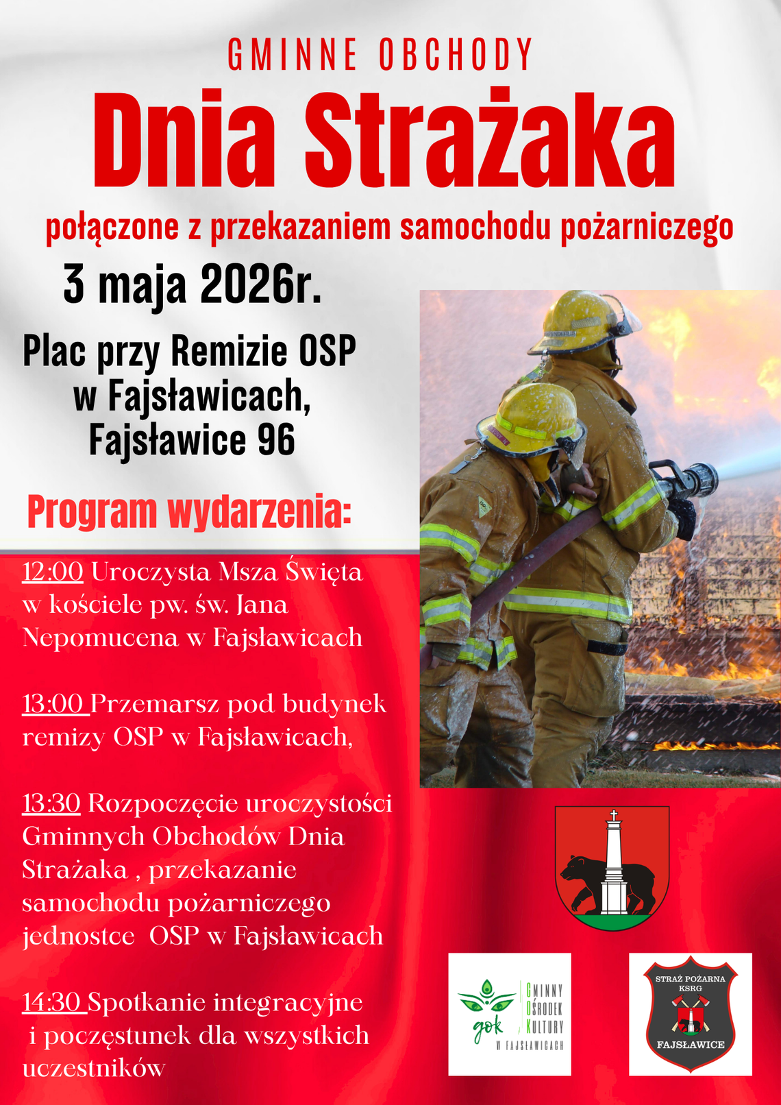 🚒🔥 Gminne Obchody Dnia Strażaka 🔥🚒