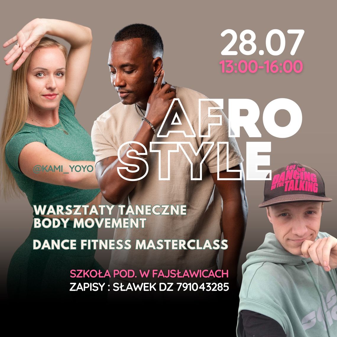 🔥 WARSZTATY TANECZNE BODY MOVEMENT oraz DANCE FITNESS MASTERCLASS 🔥