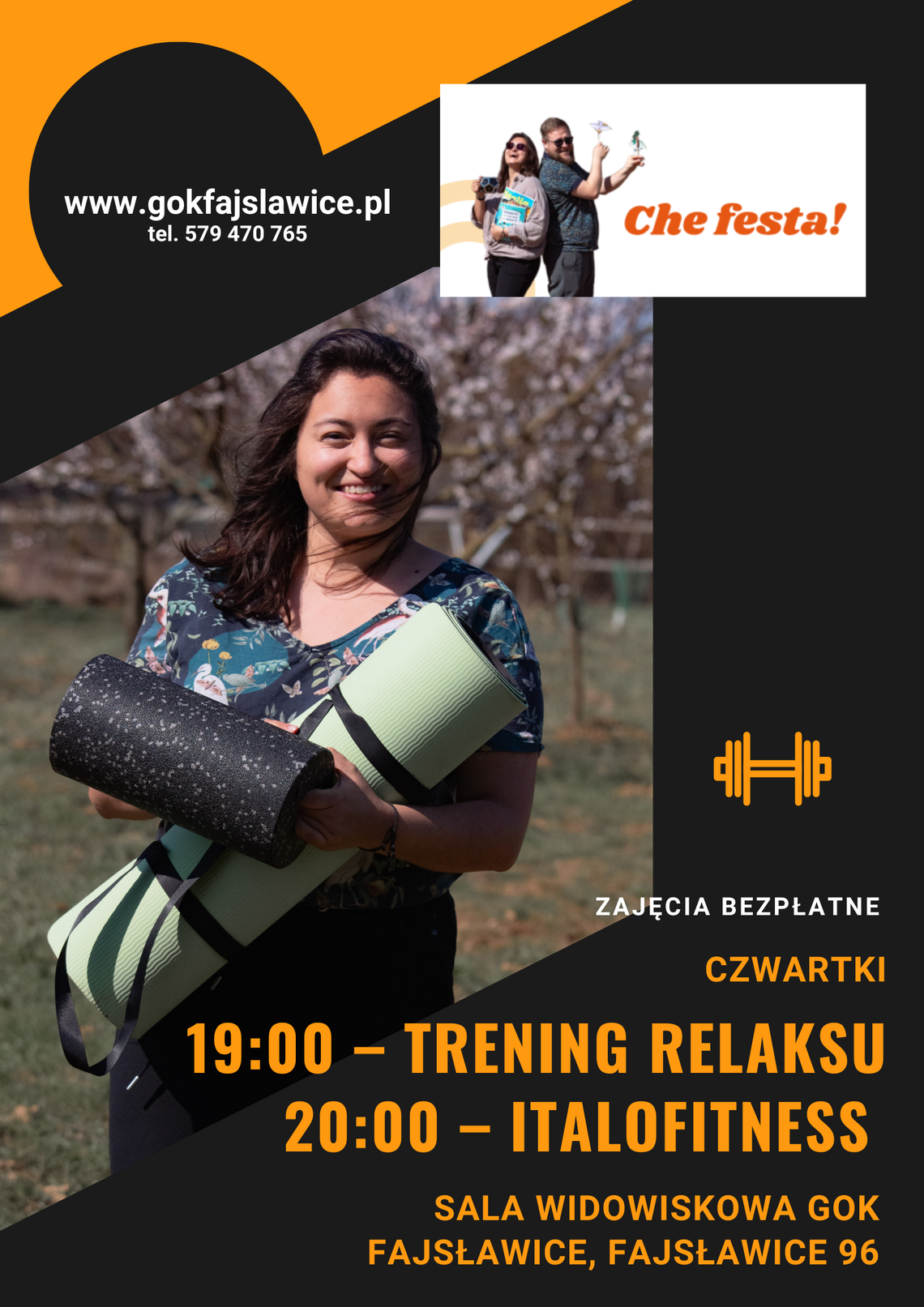 ✨ Zajęcia Fitness w GOK powracają ✨