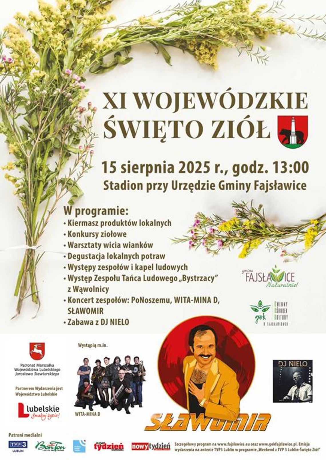 Zapraszamy na XI Wojewódzkie Święto Ziół